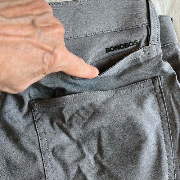 🆕 Bonobos Golf Pants Mens 31x30 Slim Fit Gray - Picture 2 of 11